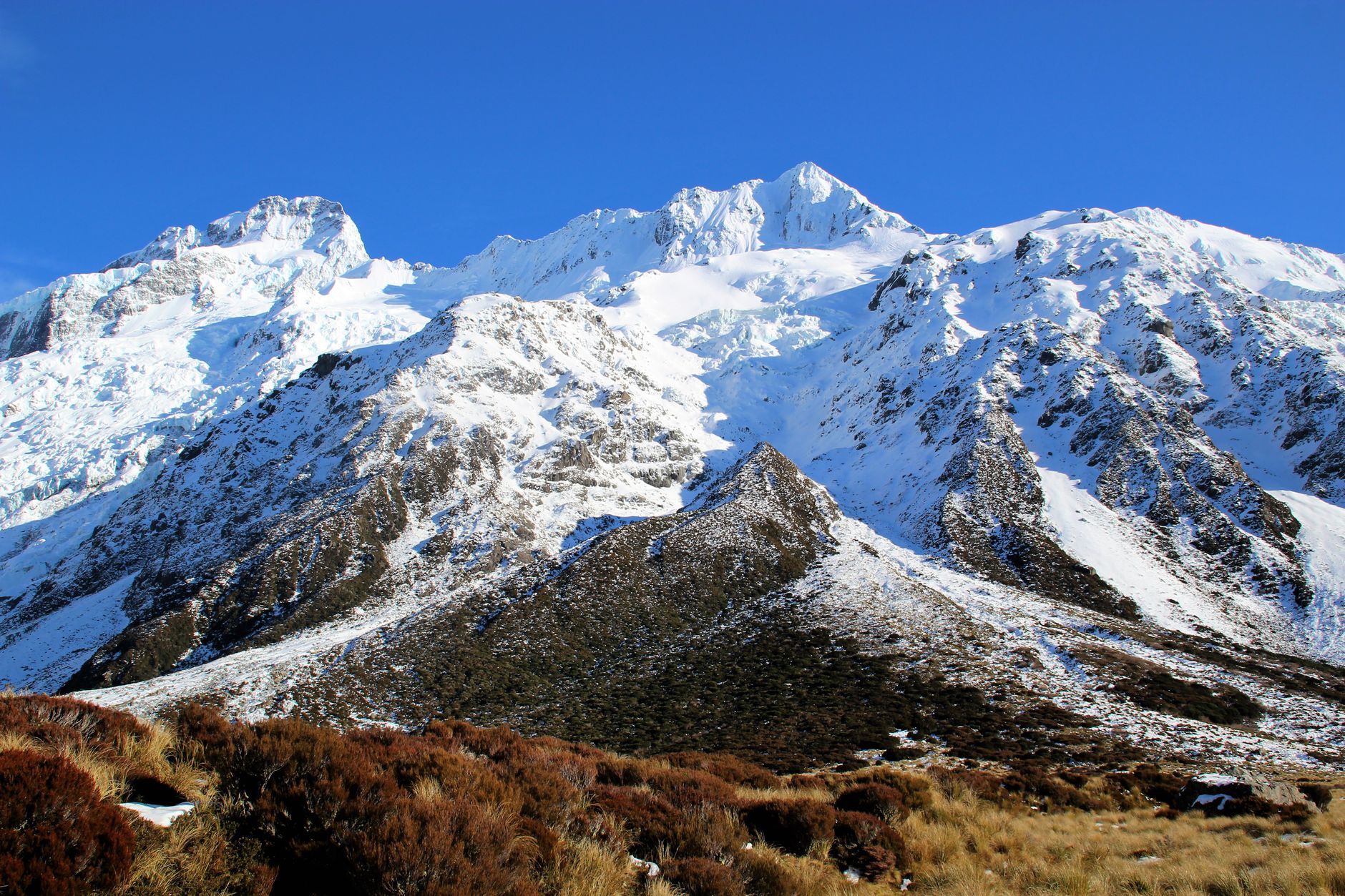 New Zealand Southern Alps landscape