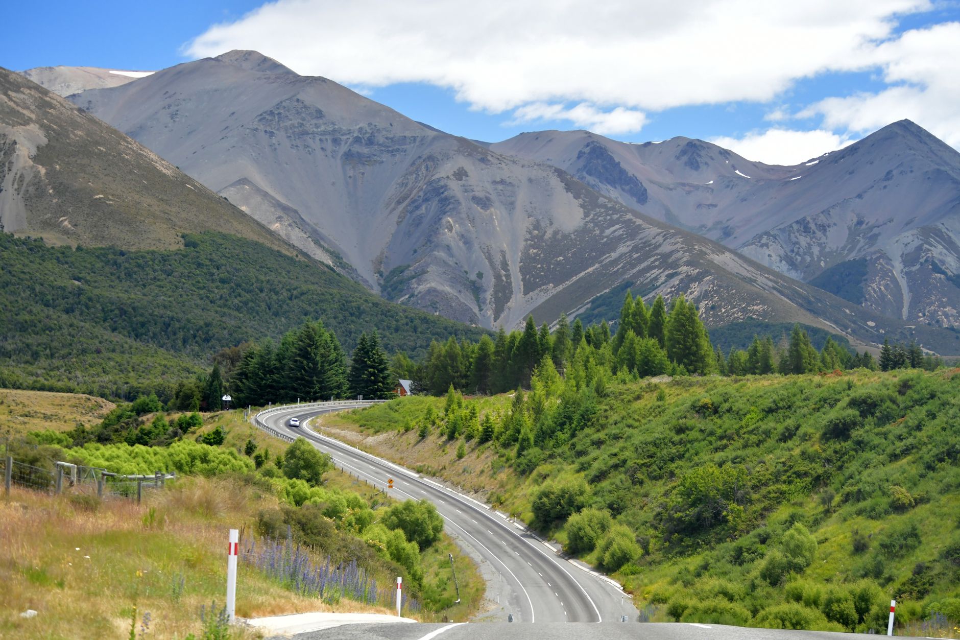 South Island Highway Scenic View